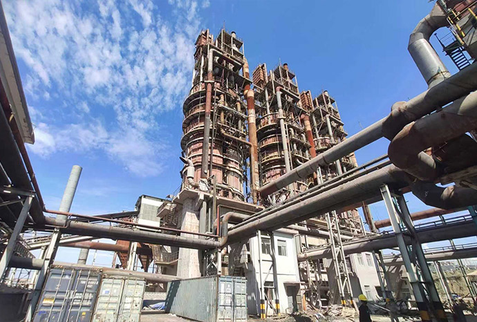 Ligne de production de chaux