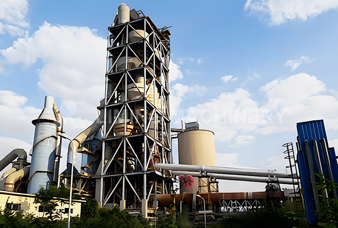 Ligne de production de calcination