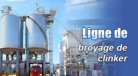 Ligne de broyage de clinker
